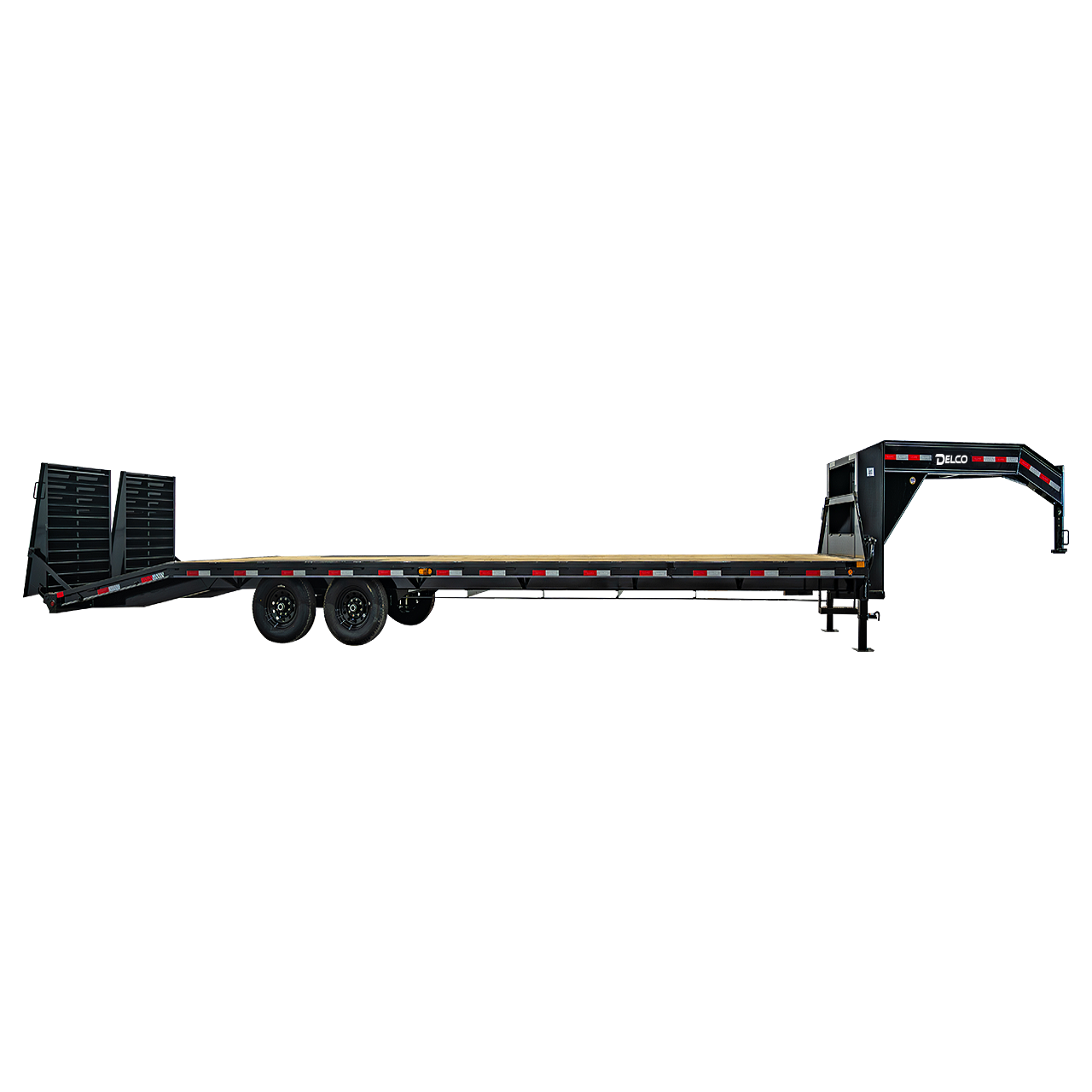Delco 40ft Deckover Flatbed Trailer